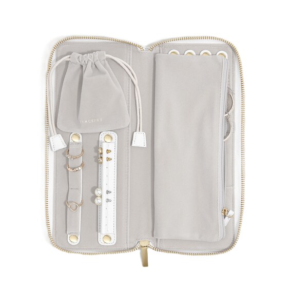 Stackers Jewellery Roll – White