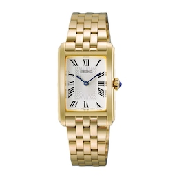 Seiko Classic 22.2mm Gold Tone Stainless Steel Bracelet Watch