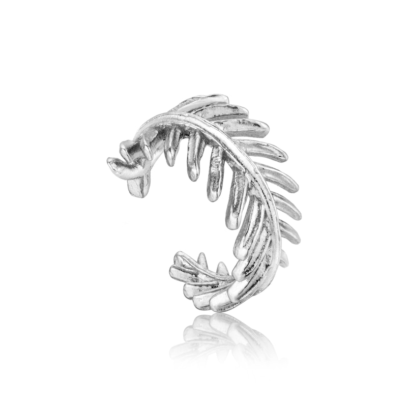 Ania Haie Sterling Silver Palm Ear Cuff