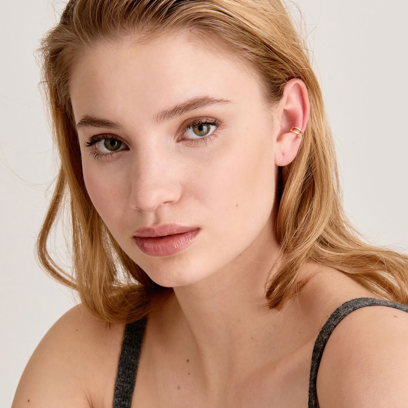Main Image 2 of Ania Haie 14ct Yellow Gold Plated Midnight Ear Cuff