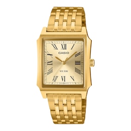 Casio LTP-B190G-9BV Gold Dial Gold-Tone Stainless Steel Bracelet Watch