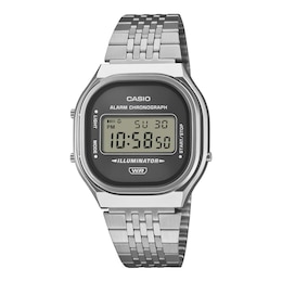 Casio A140WE-8AEF Grey Dial Stainless Steel Bracelet Watch