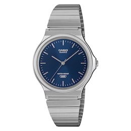 Casio MQ-24DA-2AEF Blue Dial Stainless Steel Bracelet Watch