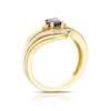 Thumbnail Image 2 of 9ct Gold Sapphire & Diamond Eternity Ring