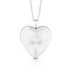 Thumbnail Image 0 of Sterling Silver Heart Shaped Engravable Locket