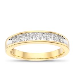 The Forever Diamond 18ct Yellow Gold 0.35ct Diamond Eternity Ring