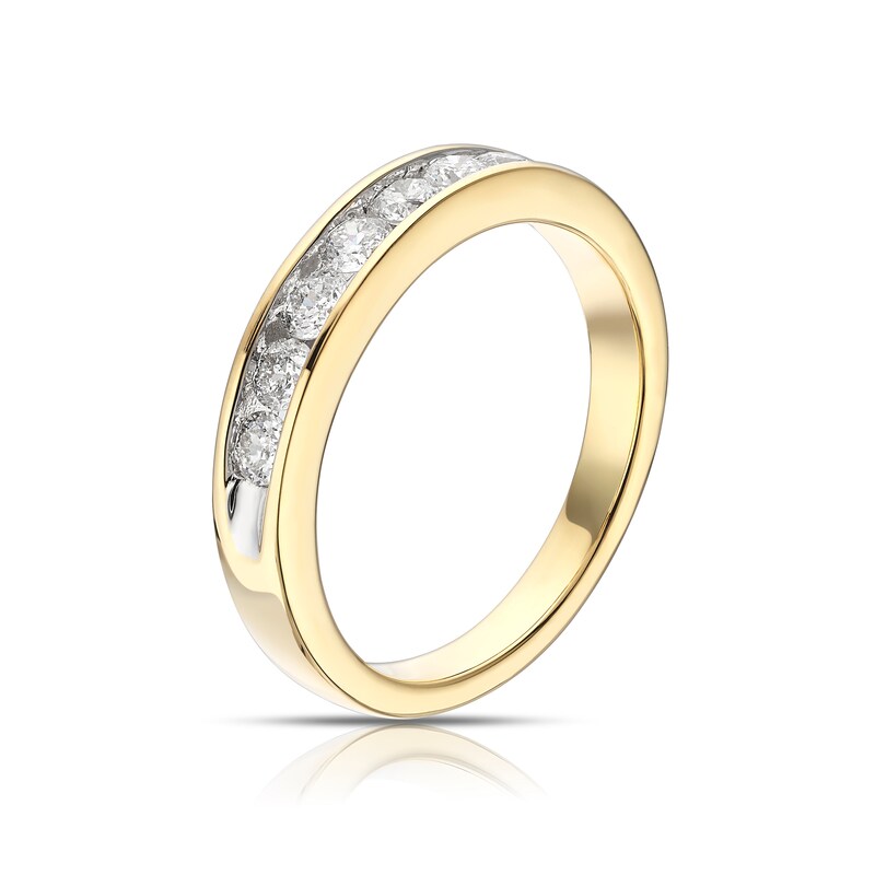 Main Image 2 of The Forever Diamond 18ct Yellow Gold 0.35ct Diamond Eternity Ring