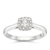 Thumbnail Image 1 of The Forever Diamond 18ct White Gold 0.25ct Diamond Halo Ring