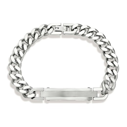 Men's Stainless Steel Chain ID Bracelet