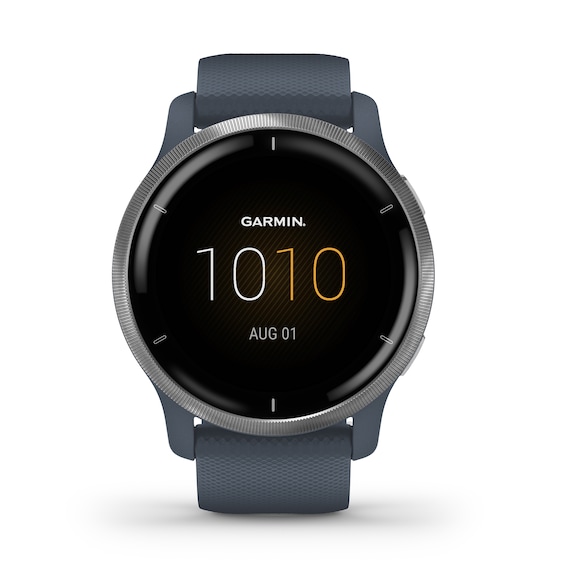 Garmin Venu 2 Blue Silicone Strap Smartwatch