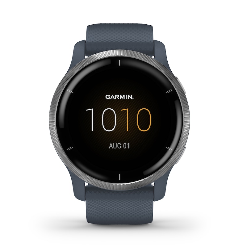 Garmin Venu 2 Blue Silicone Strap Smartwatch