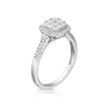 Thumbnail Image 0 of 9ct White Gold 0.40ct Total Diamond Cluster Ring