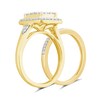Thumbnail Image 1 of Perfect Fit 9ct Yellow Gold 0.80ct Total Diamond Bridal Set