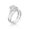 Thumbnail Image 2 of Perfect Fit 9ct White Gold 0.40ct Total Diamond Bridal Set