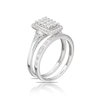 Thumbnail Image 1 of Perfect Fit 9ct White Gold 0.40ct Total Diamond Bridal Set