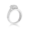 Thumbnail Image 2 of Perfect Fit 9ct White Gold 0.40ct Total Diamond Bridal Set