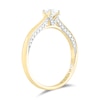 Thumbnail Image 2 of Engagement Ring The Forever Diamond 18ct Yellow Gold 0.40ct Total Ring