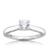 Thumbnail Image 3 of Engagement Ring The Forever Diamond Platinum 1ct Total Ring