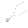 Thumbnail Image 2 of Silver Diamond Round Stud Earrings & Pendant Gift Set