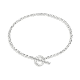 Sterling Silver T-Bar Belcher Bracelet
