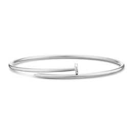 Sterling Silver Nail Bangle