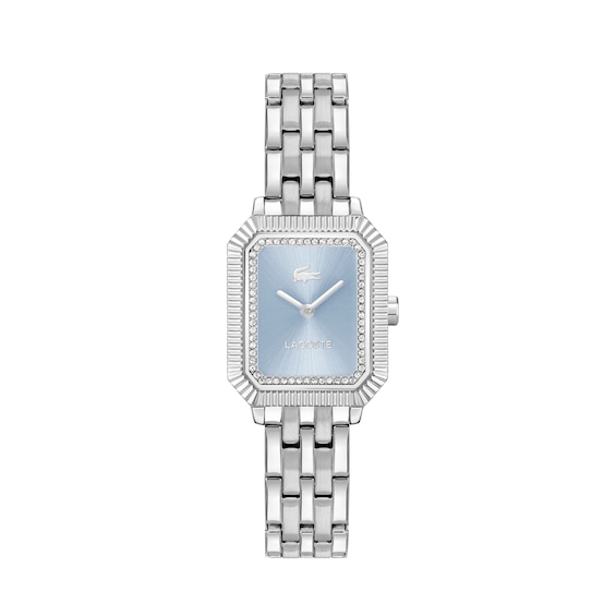 Lacoste Women's Parisienne Light Blue Dial Stainless Steel Bracelet Watch