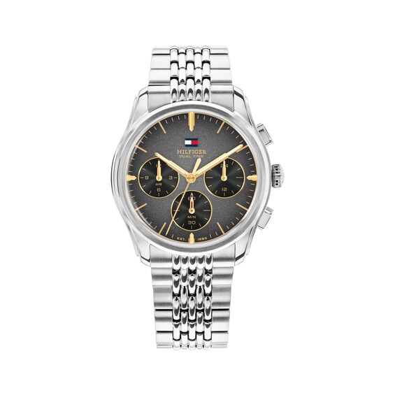 Tommy Hilfiger Mens Bryant Black Dial Bracelet Watch 1710812 - Image 5
