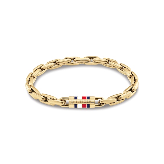 Tommy Hilfiger Men'S Gold Plated Chain Bracelet - Image 6