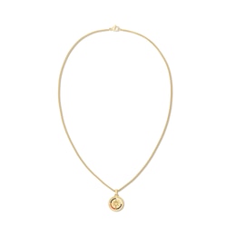 Tommy Hilfiger Men's Gold Tone IP Stainless Steel Pendant Necklace