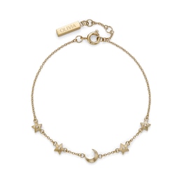 Olivia Burton Gold IP Celestial Chain Bracelet