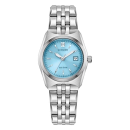 Citizen Corso Women's Eco-Drive Blue Dial Stainless Steel Bracelet Watch