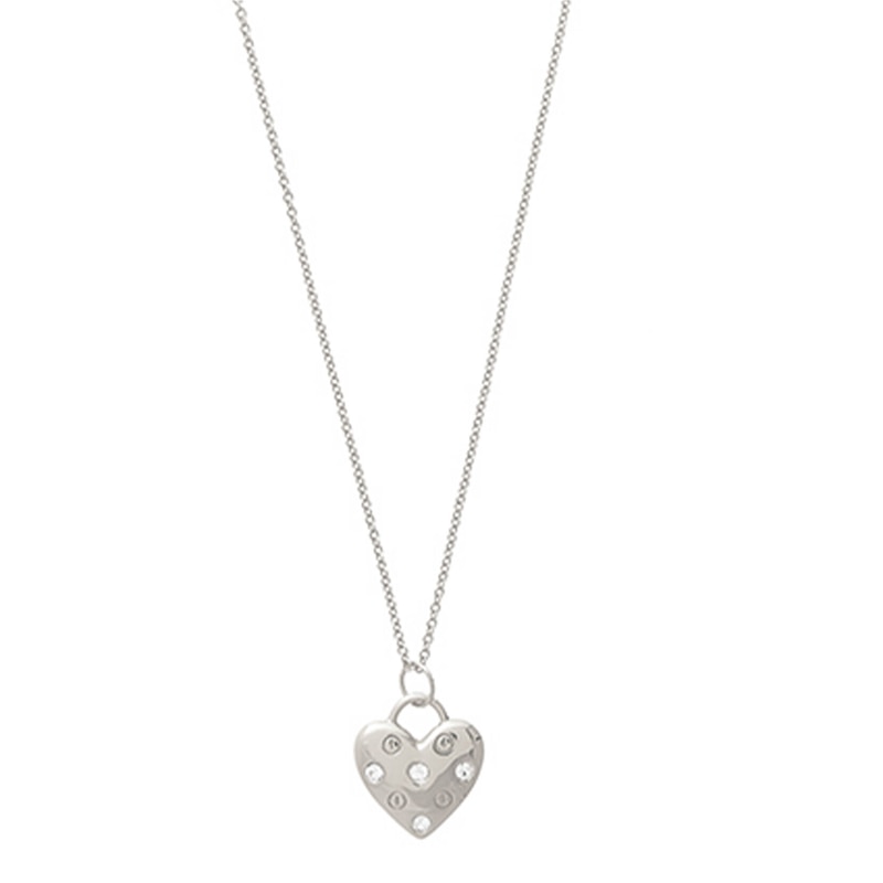 Olivia Burton Silver Tone Classic Heart Pendant