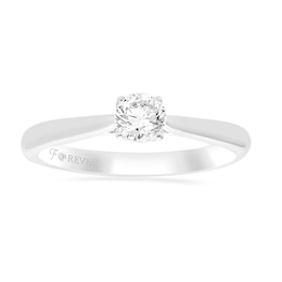 The Forever Diamond Icon Platinum 0.33ct Diamond Solitaire Ring