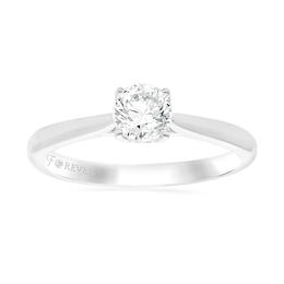 The Forever Diamond Icon Platinum 0.50ct Diamond Solitaire Ring