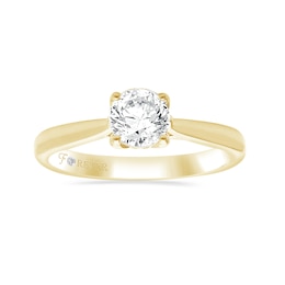 The Forever Diamond Icon 9ct Yellow Gold 0.75ct Diamond Solitaire Ring