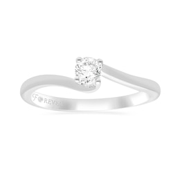 The Forever Diamond Embrace 9ct White Gold 0.20ct Diamond Wrap Ring