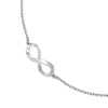 Thumbnail Image 2 of 9ct White Gold Infinity Diamond Bracelet