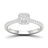 Thumbnail Image 1 of The Diamond Story 18ct White Gold 0.40ct Diamond Ring