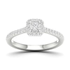 Thumbnail Image 0 of The Diamond Story 18ct White Gold 0.40ct Total Diamond Ring