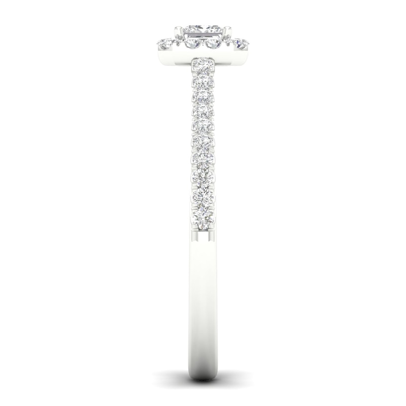 Main Image 2 of The Diamond Story 18ct White Gold 0.40ct Diamond Ring