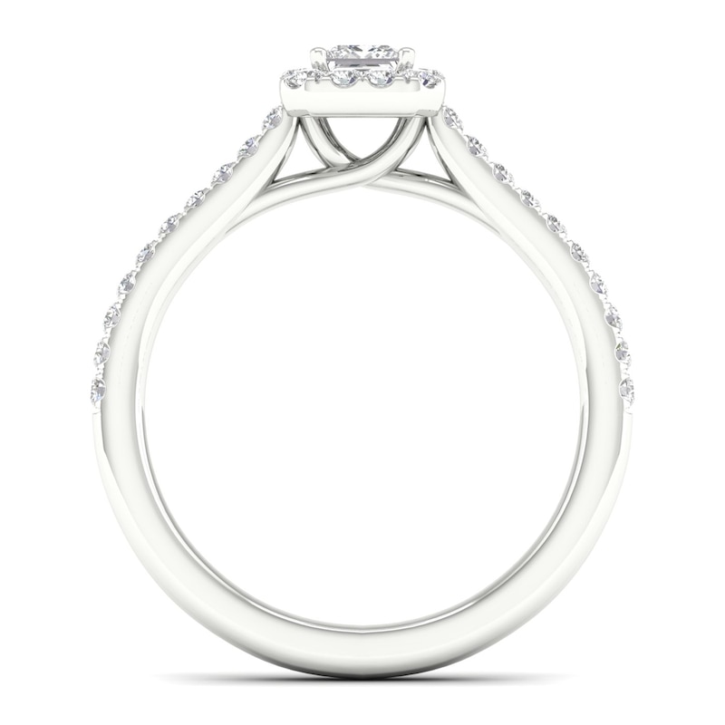 The Diamond Story 18ct White Gold 0.40ct Total Diamond Ring