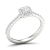 Thumbnail Image 3 of The Diamond Story 18ct White Gold 0.40ct Total Diamond Ring