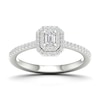 Thumbnail Image 1 of Engagement Ring The Diamond Story 18ct White Gold 0.40ct Total Diamond Ring