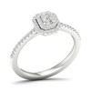 Thumbnail Image 4 of Engagement Ring The Diamond Story 18ct White Gold 0.40ct Total Diamond Ring