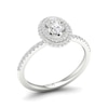 Thumbnail Image 4 of Engagement Ring The Diamond Story 18ct White Gold 0.50ct Total Diamond Ring