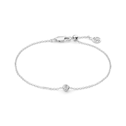 Sif Jakobs Sarzana Uno Sterling Silver Cubic Zirconia Bracelet