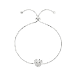 Disney Minnie Mouse Stone Set Charm Friendship Slider Bracelet