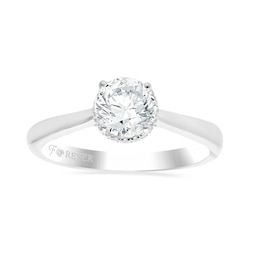 The Forever Diamond Platinum Solitaire 1ct Diamond Ring