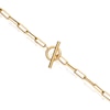 Thumbnail Image 0 of 9ct Yellow Gold  T-Bar Paperlink Chain Necklet
