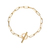 Thumbnail Image 0 of 9ct Yellow Gold  T-Bar Paperlink Chain Bracelet